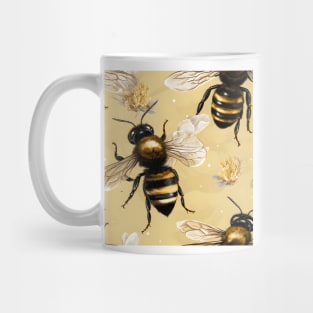 Honeycomb and Bee Pattern 5 Mug